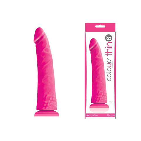 Colours Pleasures Thin 8in Pink
