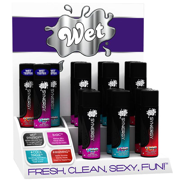 Wet Synergy Counter Top Display (4ea of 3 skus)