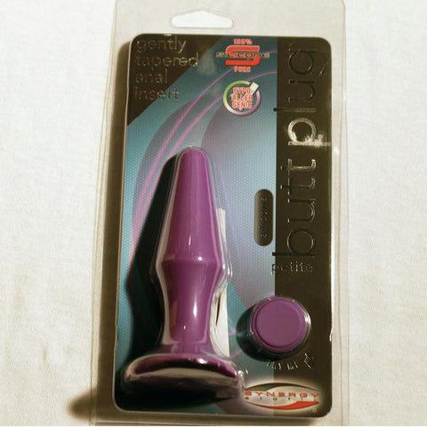 Synergy Silicone Butt Plug Small Lavender