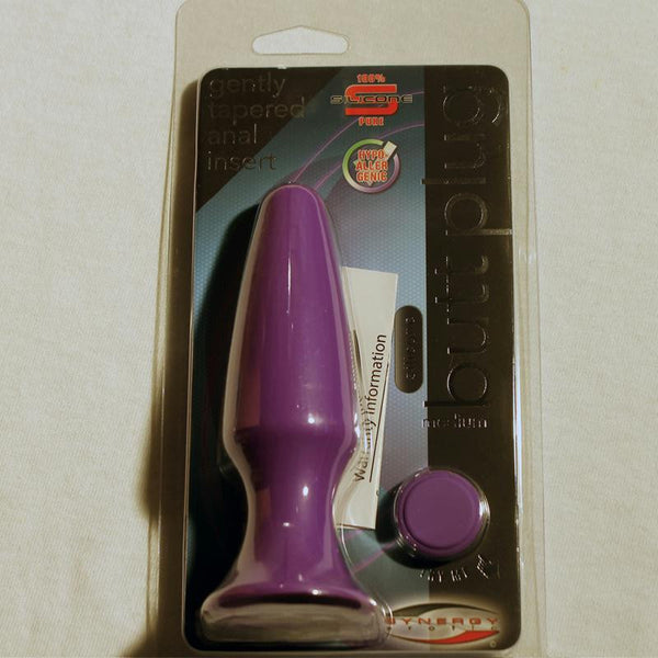 Synergy Silicone Butt Plug Medium Lavender