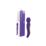 Maia Twistty Rechargable Dual Vibrating Wand (Neon Purple)