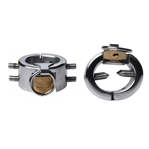 Masters Diablo Stainless Steel Cbt Piercing Chamber