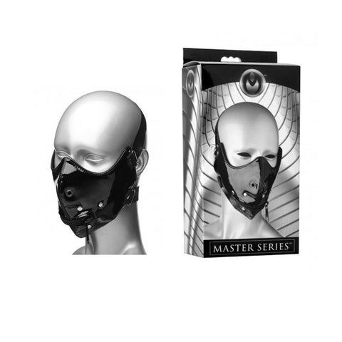 Masters Lektor Zipper Mouth Muzzle (Black)