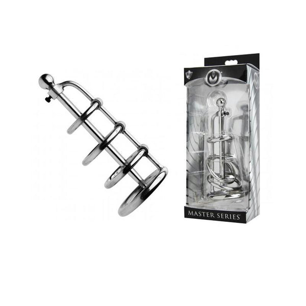Masters Gates Of Hell With Urethral Plug (Stainless Steel)