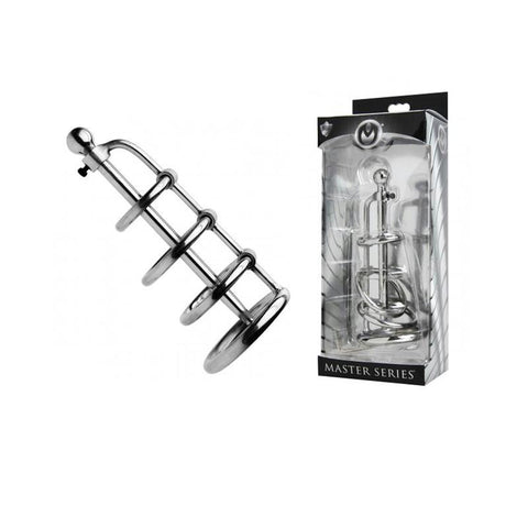 Masters Gates Of Hell With Urethral Plug (Stainless Steel)