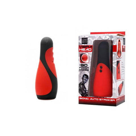 Lovebotz Vibra Head Bionic Multispeed Auto Stroker (Red)
