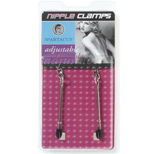 H2H Nipple Clamps Tweezer w/Charm Purple