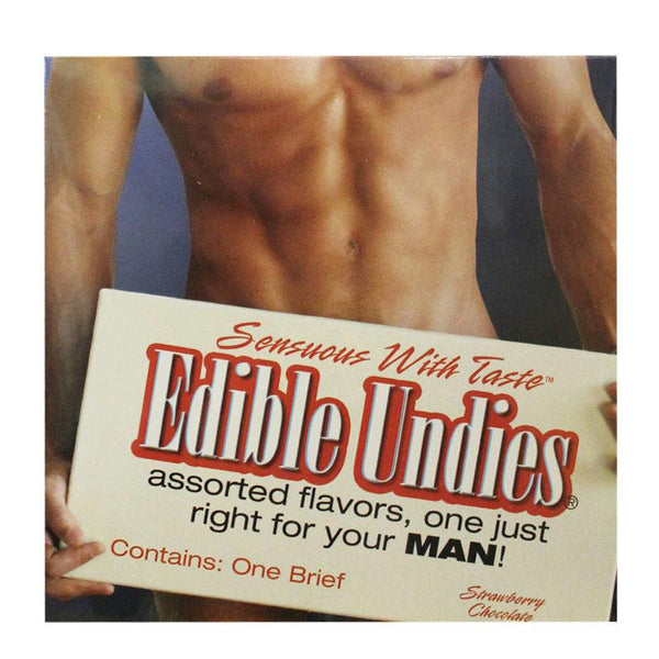 Edible Undies For Men - Strawberry Chocolate