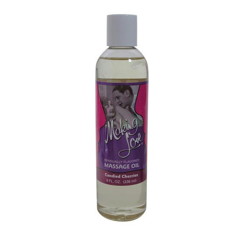 Making Love Flavored Massage Oil Cinnamon Apple 8 fl oz
