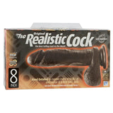 The Realistic Cock - 8 Inch Black