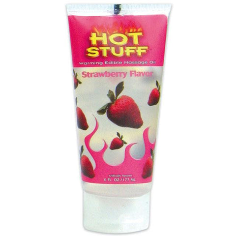 Hot Stuff Warming Oil Strawberry 6 fl oz